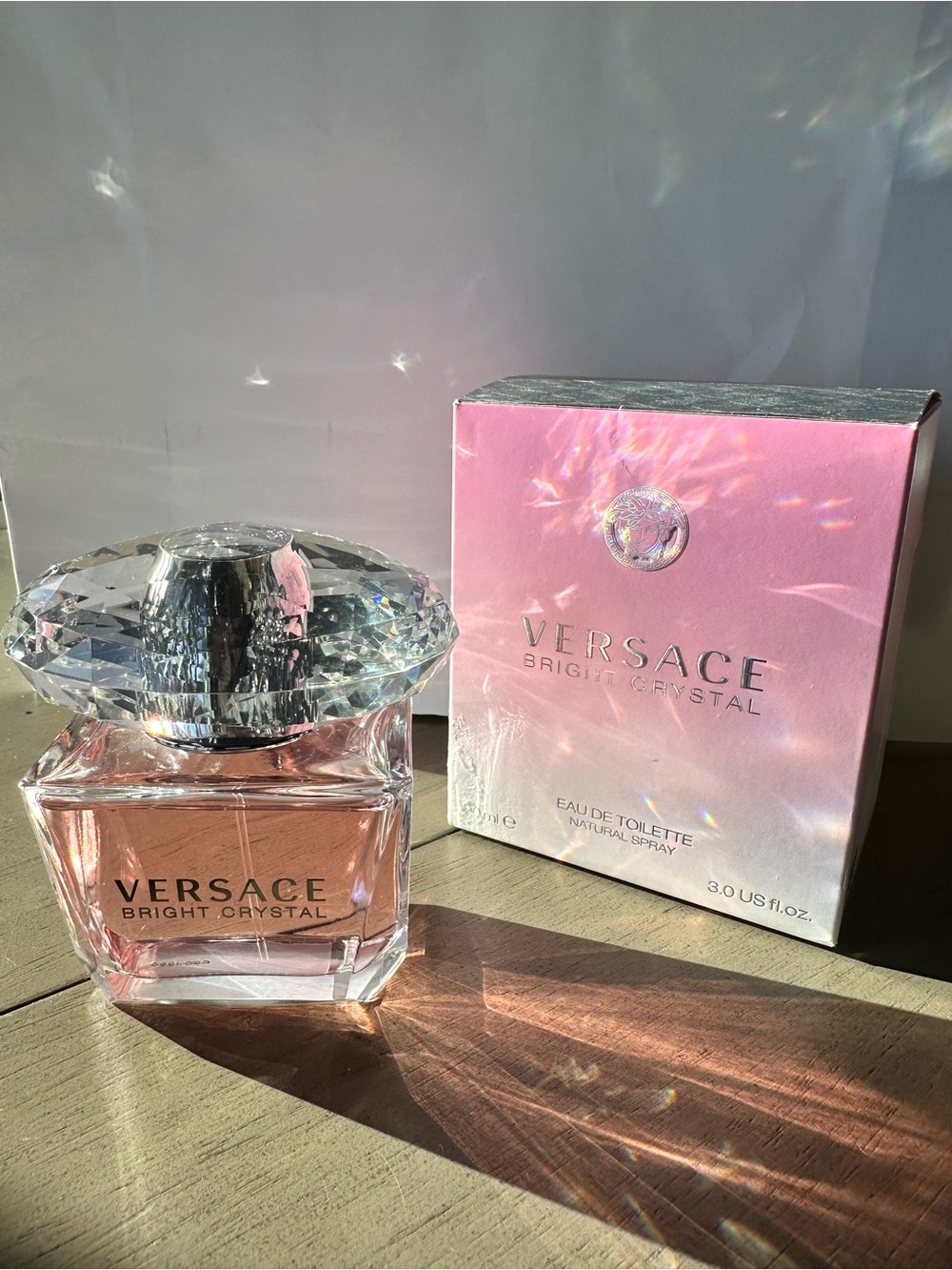 NEW & Authentic 3oz Versace Bright Crystal Toilette